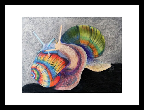 La solution Hermaphrodite III par Bernadette DEFORGES, Dessin en vente sur Singulart