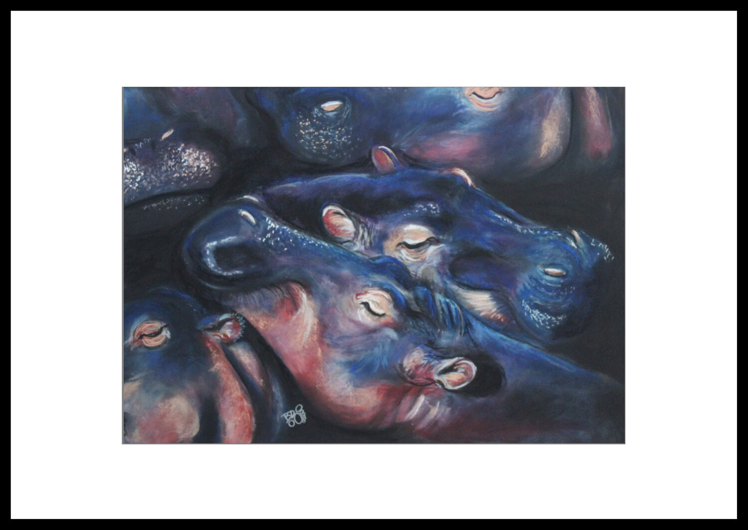 La foule II Bernadette DEFORGES