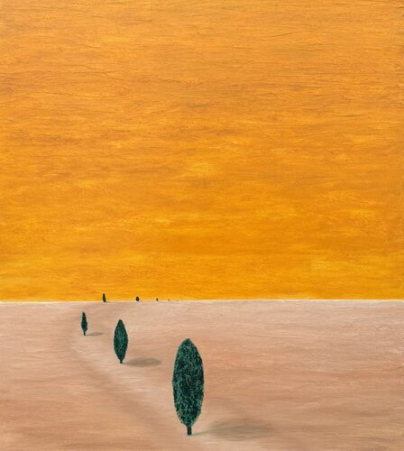 "calm path" de Teymur Mammadov, Pintura a la venta en Singulart