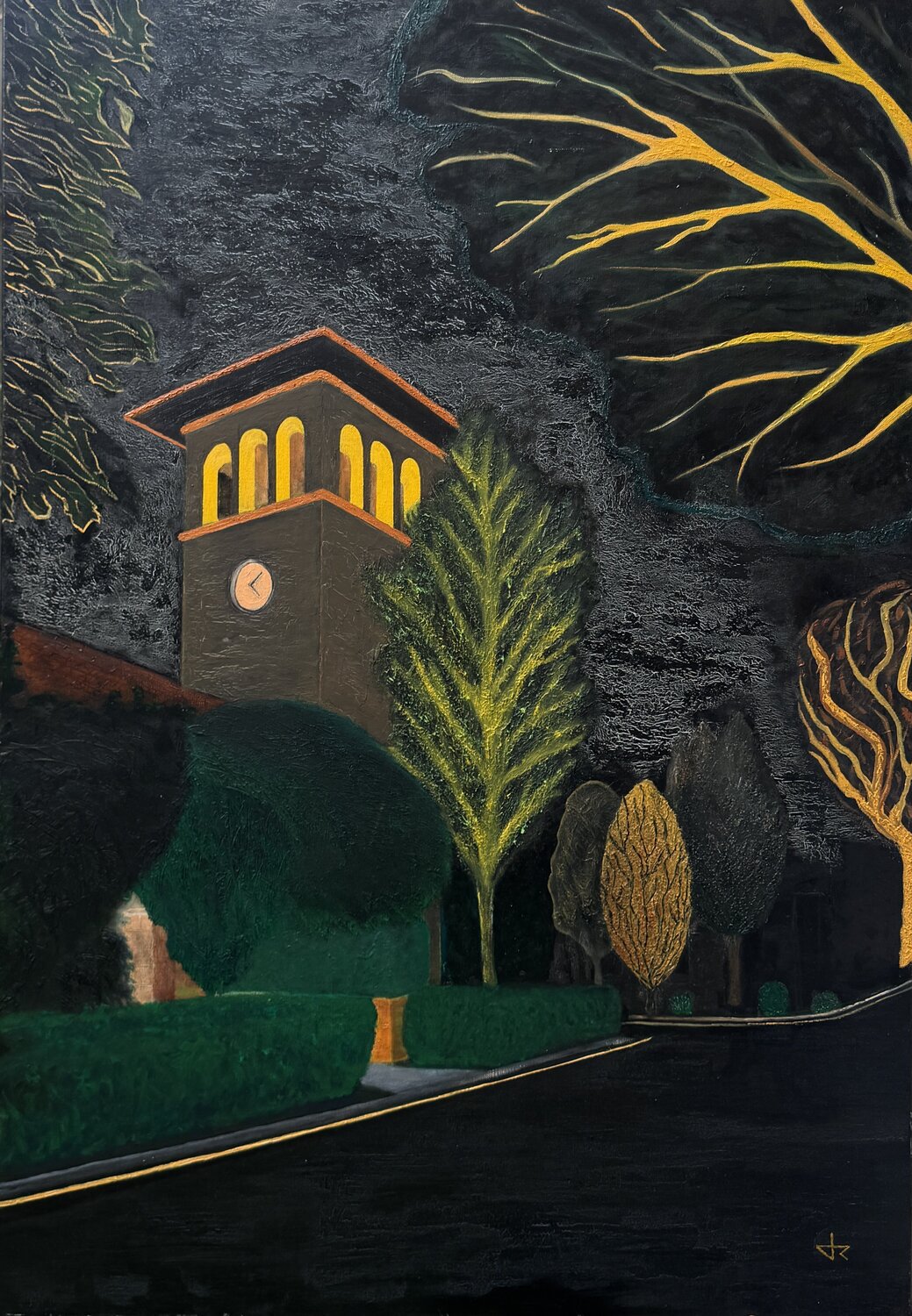 Summer Night Teymur Mammadov Original painting for sale