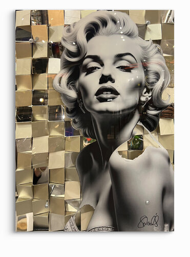 Marilyn Monroe by Sarah Stock, 기타 매체 for Sale on Singulart