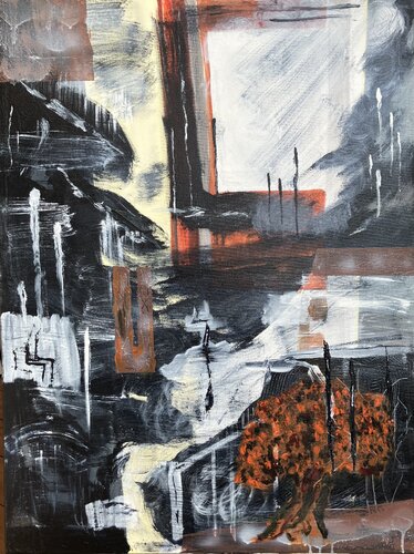 The Red Olive Tree van Siegfried Bank, Schilderij te koop op Singulart
