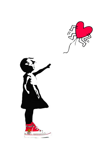 Flying love by Fenzolini (Fabio Romano), Print for Sale on Singulart