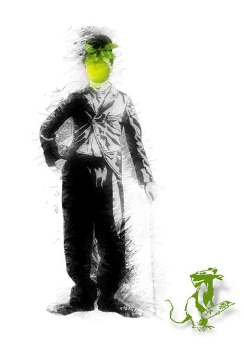 Chaplin rat by Fenzolini (Fabio Romano), Print for Sale on Singulart