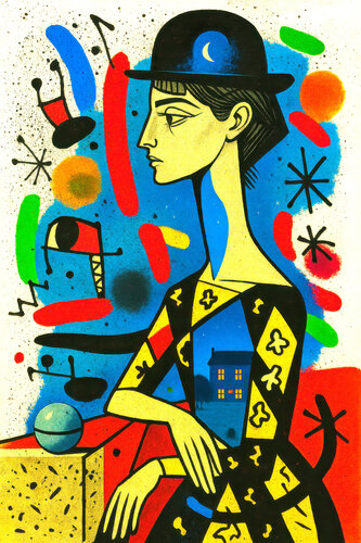 Timeless Convergence van Fenzolini (Fabio Romano), Afdruk te koop op Singulart