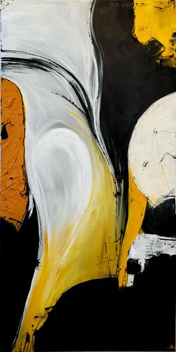“Tanz der Elemente” van Gabriele Hofer, Schilderij te koop op Singulart