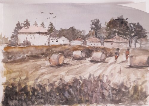 Campagna senese di Alexandra Szekely, Pittura in vendita su Singulart