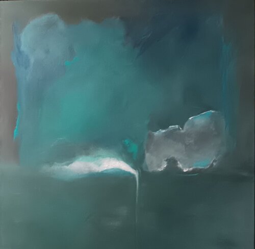 Univers de glace par Bérengère Bloch Lansac, Peinture en vente sur Singulart