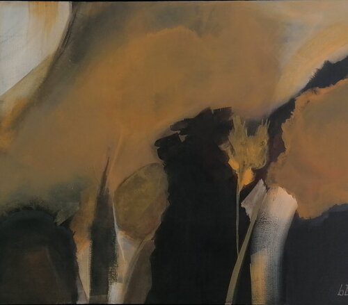 En forêt par Bérengère Bloch Lansac, Peinture en vente sur Singulart