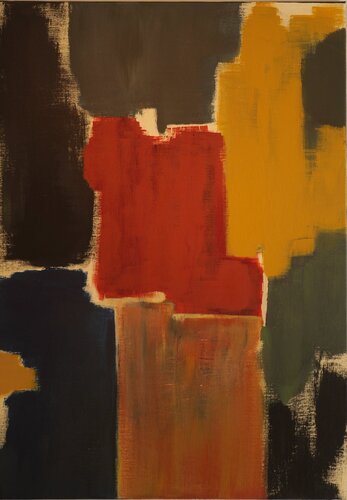 Jeux de couleurs 1 par Bérengère Bloch Lansac, Peinture en vente sur Singulart