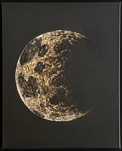 Shining Moon. Phase II. by Anton Pogarskyi, Painting for Sale on Singulart