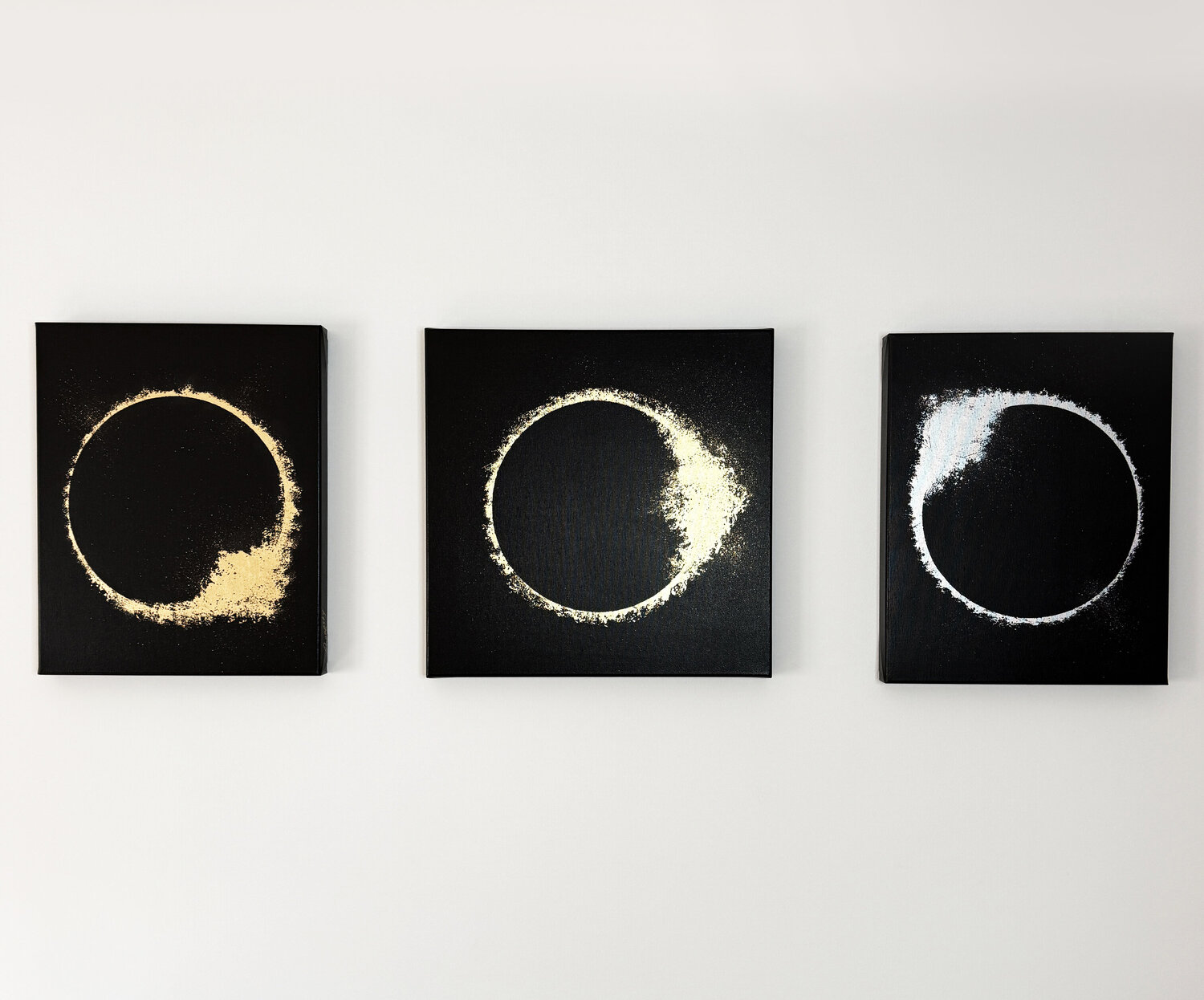 Triptych Eclipses Anton Pogarskyi