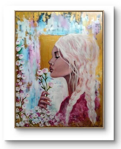 Bloom van Brittney Bodner, Schilderij te koop op Singulart