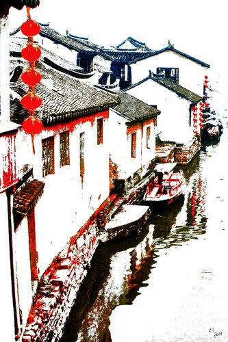 Channel, Left Side van Thomas Falkner, Digitaal te koop op Singulart