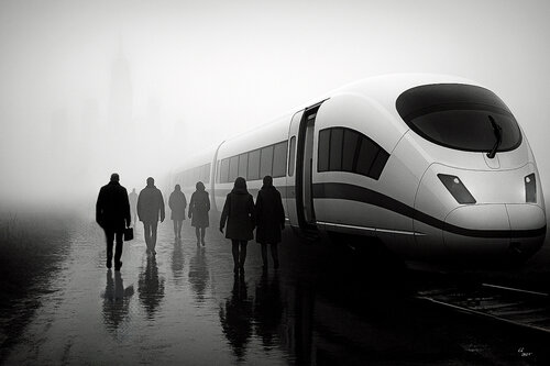 Der letzte Zug von Thomas Falkner, Fotografie kaufen auf Singulart