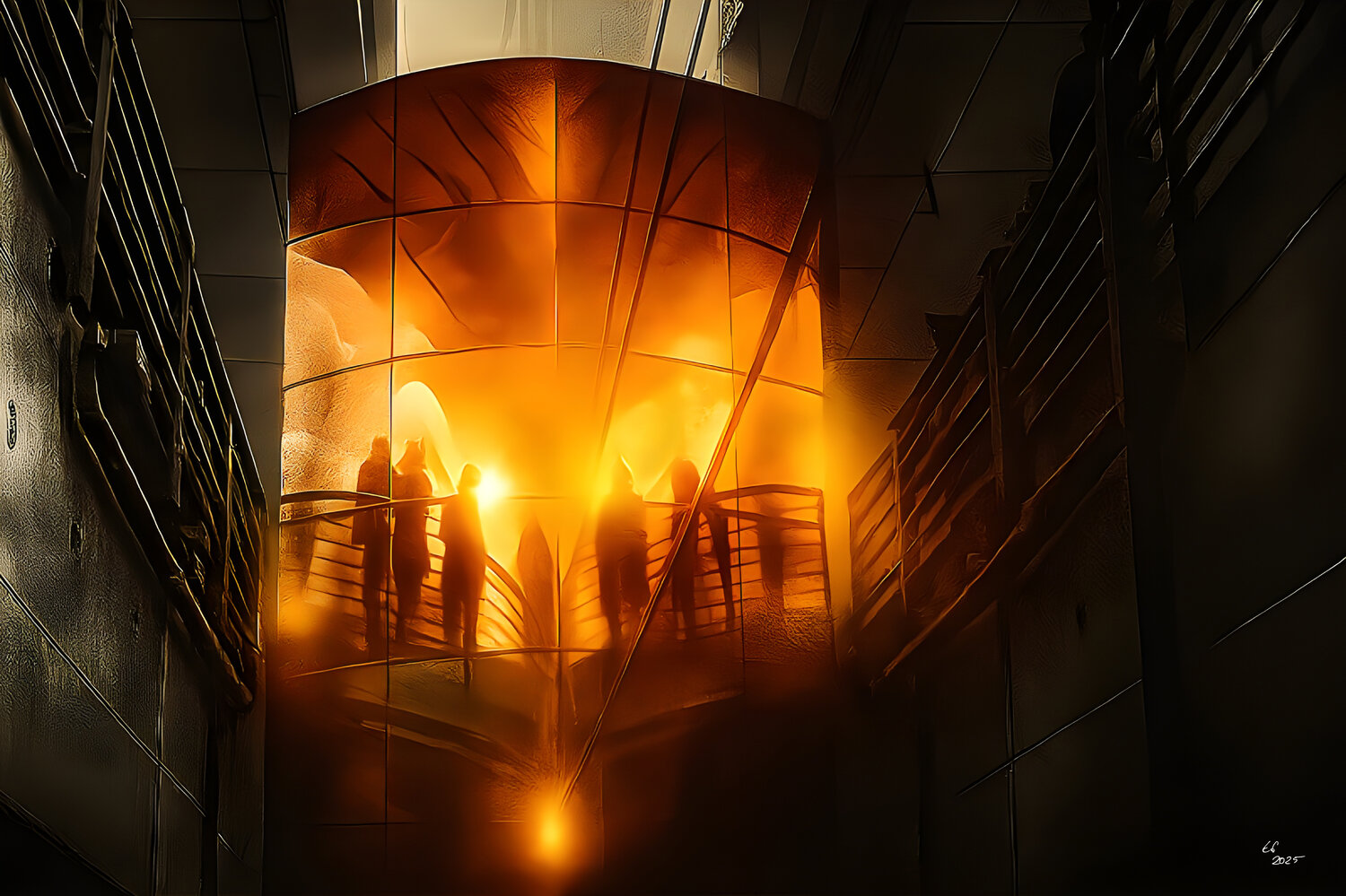 Reflection in Zaventem (fantasy) Thomas Falkner