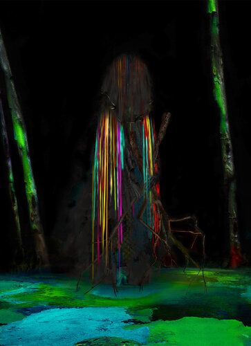 My lovable deamon by Tina Winkhaus, Digital for Sale on Singulart