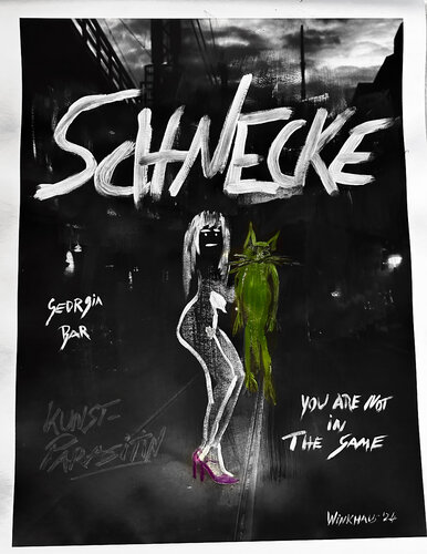 SCHNECKE van Tina Winkhaus, Schilderij te koop op Singulart