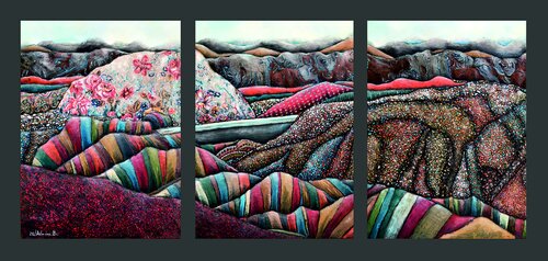 Vision der Natur und ihres Schutzes - Djangia Danasia - China by Admira Bradarić, Painting for Sale on Singulart