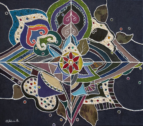 Vision der Natur und ihres Schutzes - Existenz II von Admira Bradarić, Textil kaufen auf Singulart