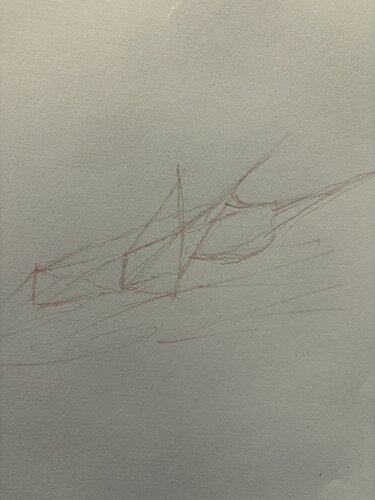 Spaceship Mach 5 van Amanda Harris, Tekening te koop op Singulart