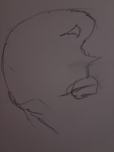 Portrait #2 par Amanda Harris, Dessin en vente sur Singulart