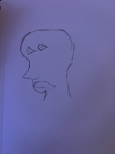Self Portrait par Amanda Harris, Dessin en vente sur Singulart