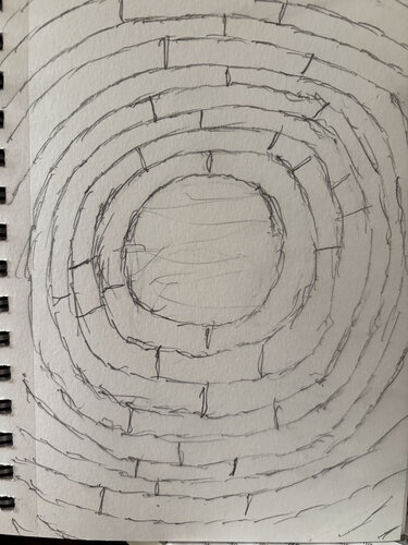 Tessellation Attempt #1 par Amanda Harris, Dessin en vente sur Singulart