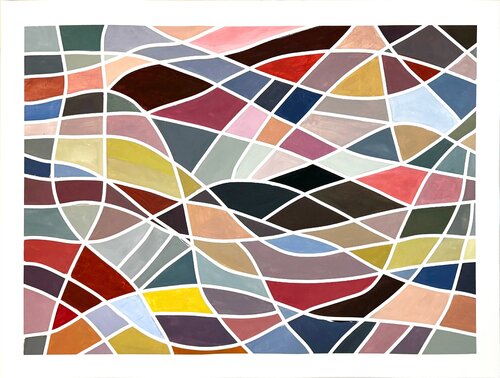 Color Grid Series III Elena Alexander