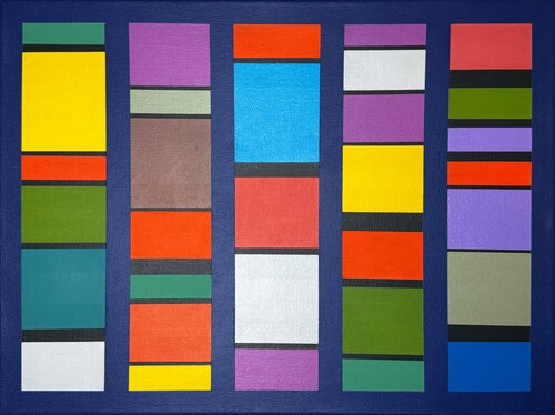 Pulse Patterns by Elena Alexander, 油畫 for Sale on Singulart