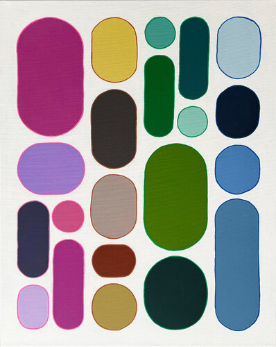 Retro Modern I de Elena Alexander, Pintura a la venta en Singulart