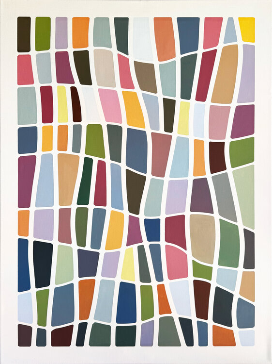 Color Grid Series I Elena Alexander