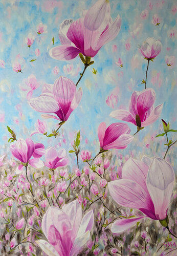 Ascension (Floating Away) de Livia-Doina Stanciu, Pintura a la venta en Singulart
