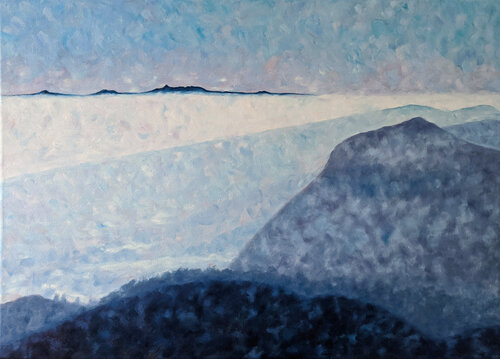 Fuzzy light par Livia-Doina Stanciu, Peinture en vente sur Singulart