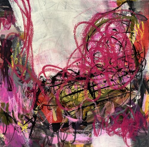 Layers Of Rhythm #2 van Pinar Hanel, Schilderij te koop op Singulart