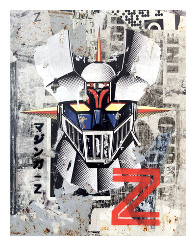Mazinger's hurricane de Filippo Imbrighi, Impresión a la venta en Singulart