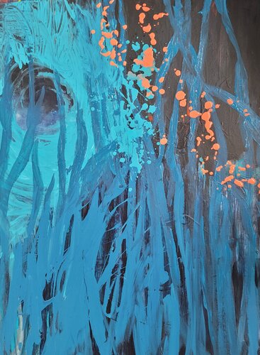 The spirit of the forest van Veronique Le Gall, Schilderij te koop op Singulart