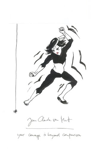 Jean Claude van Mutt von Gerit Bella Buennig, Zeichnungen kaufen auf Singulart