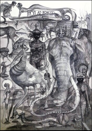 Pesadilla van Sua Guerra, Tekening te koop op Singulart