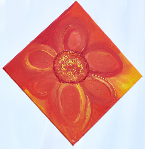 Feuerblüte di Joachim Weiler, Pittura in vendita su Singulart