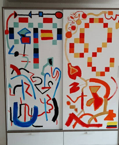 Armario zodiacal van DeGeCe ., Schilderij te koop op Singulart