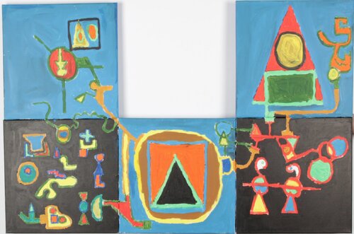 Encuentro de culturas von DeGeCe ., Malerei kaufen auf Singulart