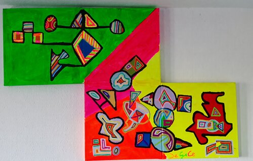 Universo interior by DeGeCe ., 油畫 for Sale on Singulart