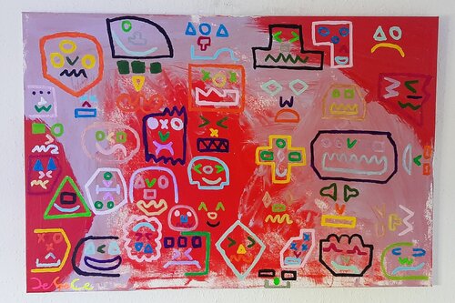 Caras van DeGeCe ., Schilderij te koop op Singulart