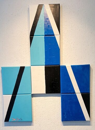 Arquitectura del vertice par DeGeCe ., Peinture en vente sur Singulart