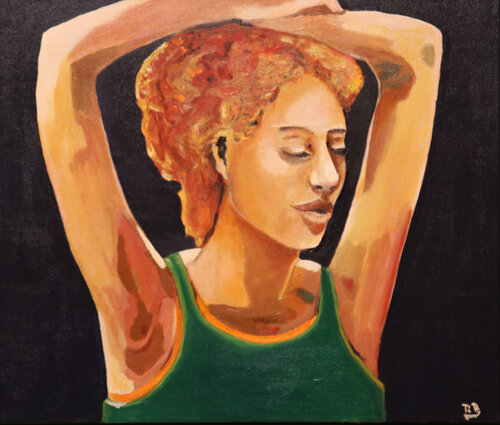 Take a deep breath de Rainer Bergmann, Pintura a la venta en Singulart