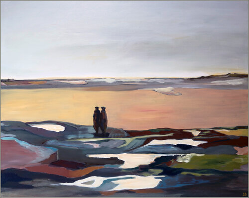 I never walk alone by Rainer Bergmann, 絵画 for Sale on Singulart