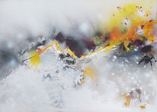 Himalaya par Chiraussel chiraussel, Peinture en vente sur Singulart