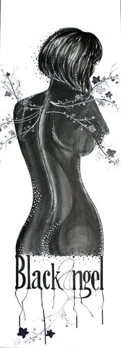 Black Angel van Chiraussel chiraussel, Schilderij te koop op Singulart