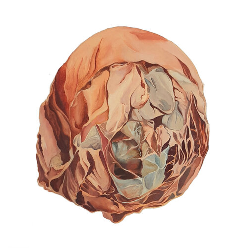 Fiddlehead — Latence II (projet Humain-Non-humain) von Anna Sieradzka, Malerei kaufen auf Singulart